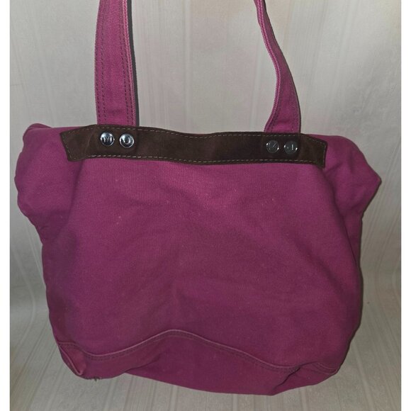 Jacobs by Marc Jacobs  Canvas Shoulder Tote Bag w/ Brown Suede Trim - Picture 7 of 9